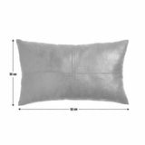 Argos Home faux leather cushion tan 50x30cm - British product
