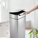Argos Simplehuman 30 Litre Touch-Bar Kitchen Bin Stainless Steel- Buy online at McGrocer