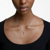 Swarovski silver plated crystal pendant necklace - British product