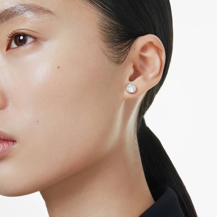 Swarovski crystal Imber stud earrings 7mm, imported from the UK