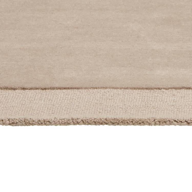 Habitat taupe wool cut pile rug 120x170cm, imported from the UK