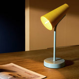 Argos Habitat Rafi Metal Desk Lamp - Yellow & Blue- Buy online at McGrocer