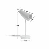 Habitat desk lamp yellow and blue H34cm, imported from the UK