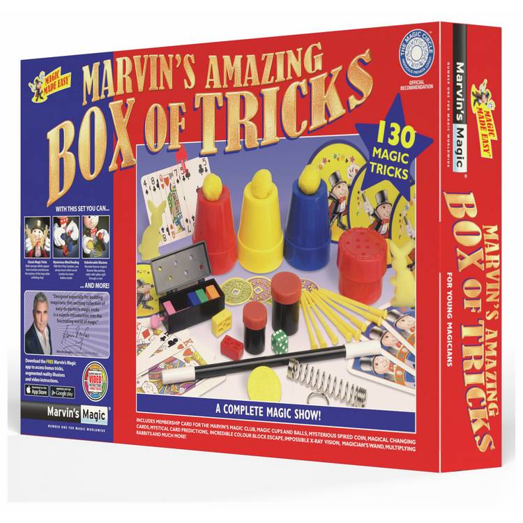 Marvin's Magic magic set 130 tricks, imported from the UK