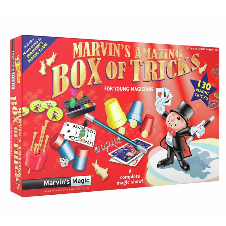 Marvin's Magic magic set 130 tricks, imported from the UK
