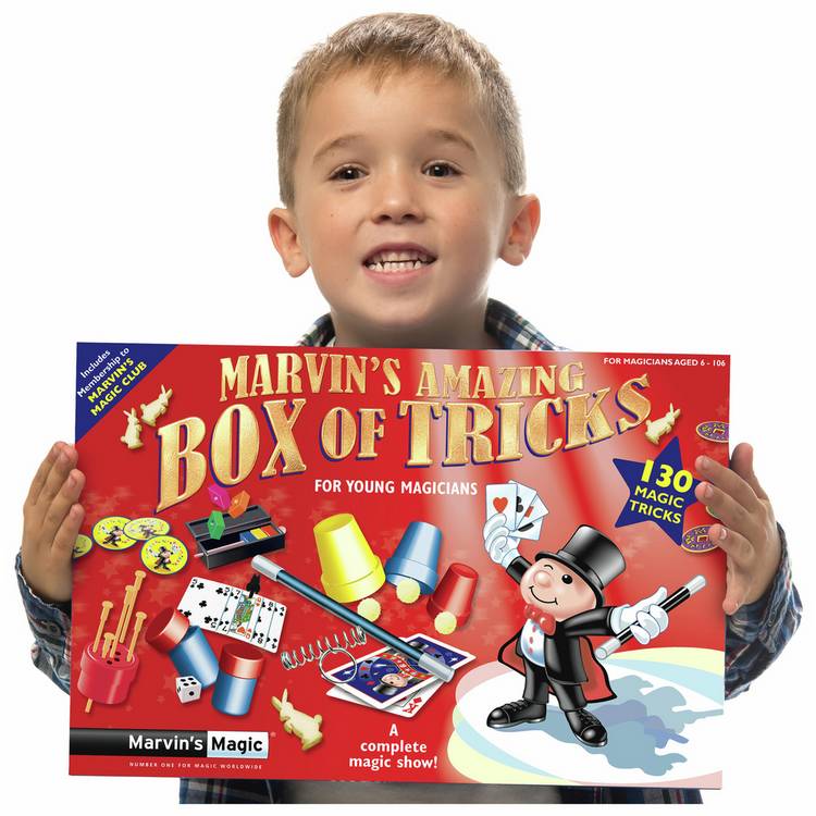 Marvin's Magic magic set 130 tricks, imported from the UK