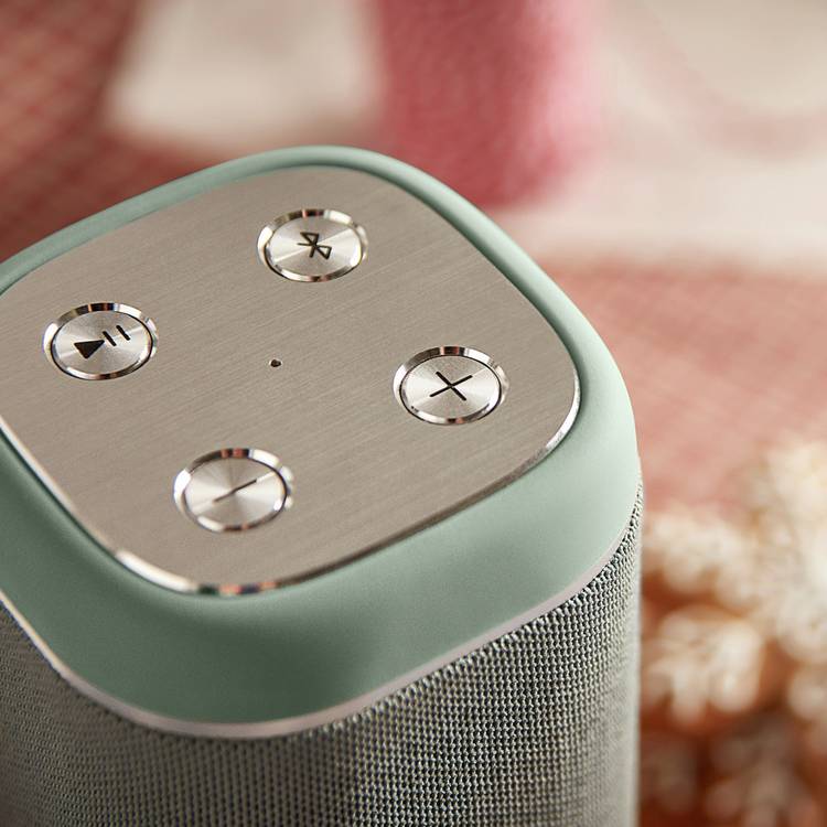 Roberts portable Bluetooth speaker Duck Egg - British product