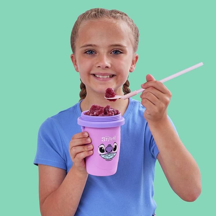 ChillFactor slushy maker Stitch Angel cup, imported from the UK
