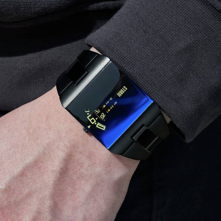 STORM Blue Dial Watch Stainless Steel Strap - British product