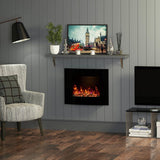 Be Modern Quattro 1-2kW wall mounted electric fire - British product