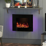 Be Modern Quattro 1-2kW wall mounted electric fire - British product