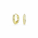 Argos Swarovski Gold Tone Plated Crystal Matrix Mini Hoop Earrings- Buy online at McGrocer