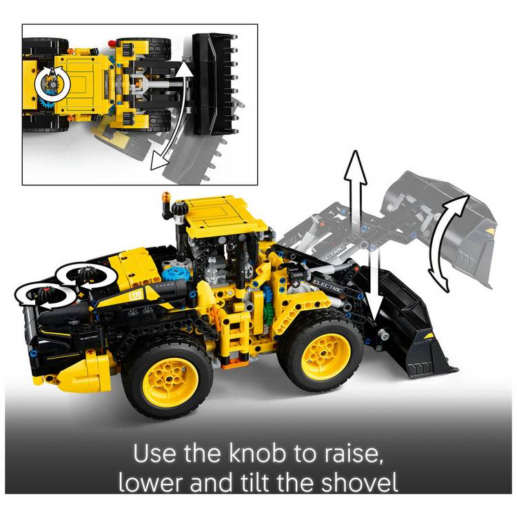 LEGO Technic Volvo L120 wheel loader 973 pieces - British product