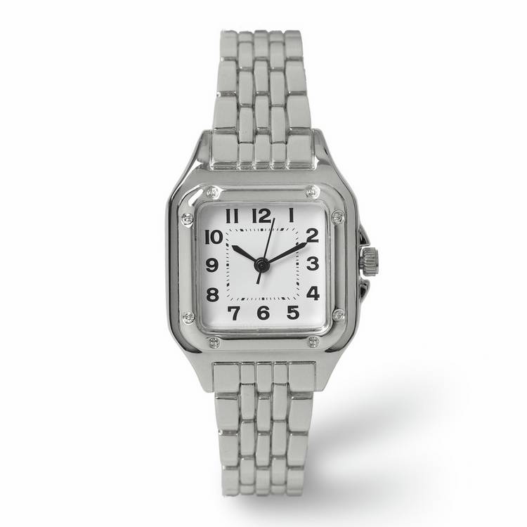 Liars & Lovers silver watch bangle and bracelet set, imported from the UK