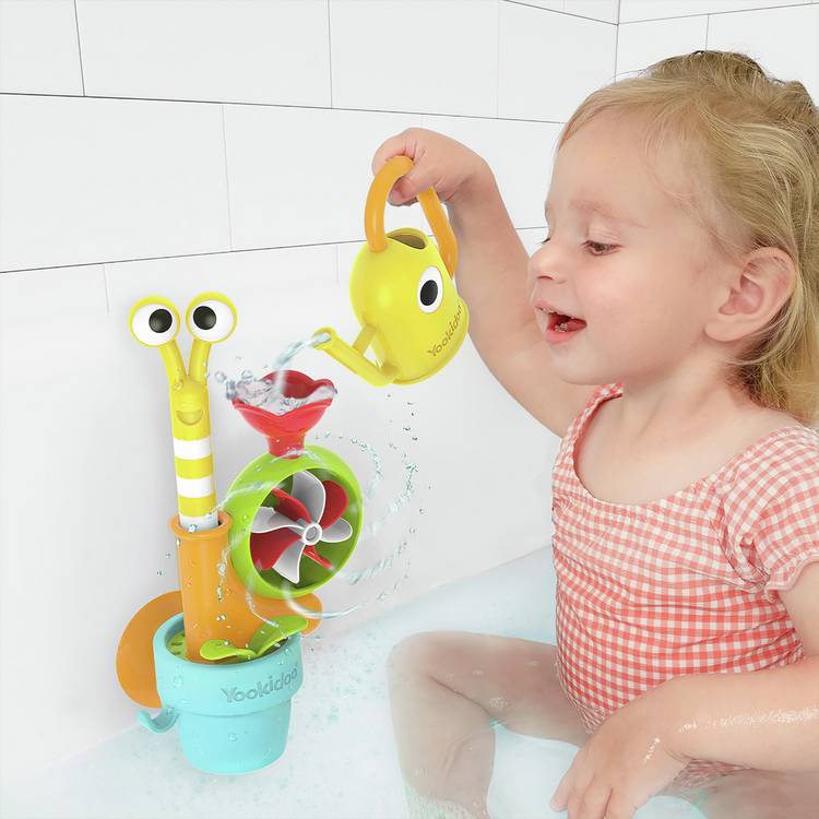 Yookidoo baby bath toy Pop-Up Water Snail, UK version