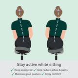 Leitz Ergo Active Sitting Stool (British brand)
