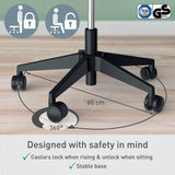Leitz Ergo Active Sitting Stool (British brand)