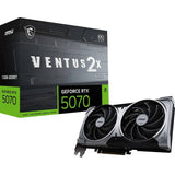 MSI GeForce RTX 5070 12GB VENTUS 2X OC graphics card (British brand)