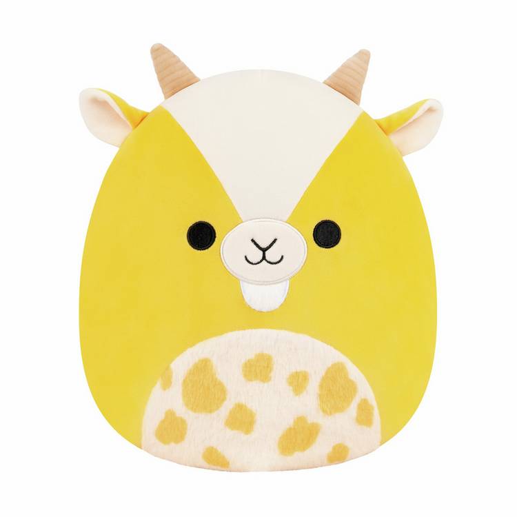 Squishmallows Miel yellow goat soft toy 12 inch, UK version