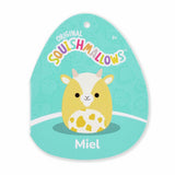 Squishmallows Miel yellow goat soft toy 12 inch, UK version