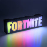 Fortnite logo USB LED novelty light black white - British product