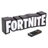 Fortnite logo USB LED novelty light black white - British product