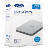 LaCie USB-C portable hard drive 2TB, UK version