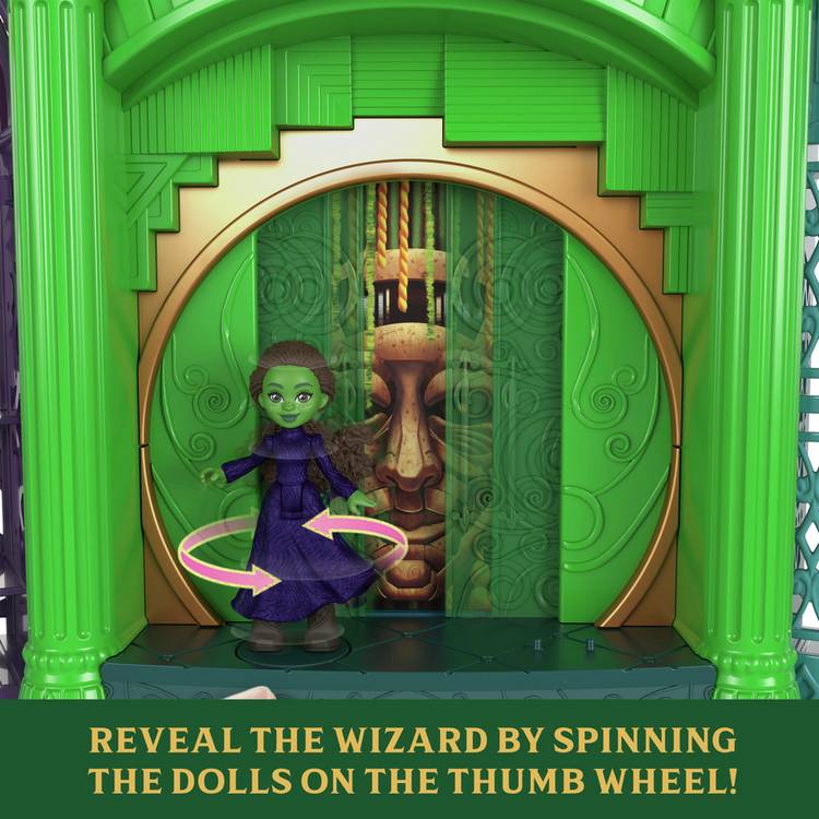 Wicked New World playset with Elphaba and Glinda dolls, UK version