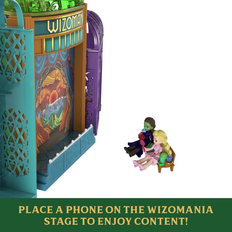 Wicked New World playset with Elphaba and Glinda dolls, UK version