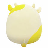 Squishmallows soft toy Dagmar Lemon Cow 12 inch, imported from the UK