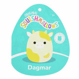 Squishmallows soft toy Dagmar Lemon Cow 12 inch, imported from the UK