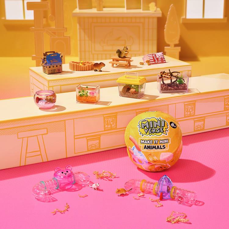 MGA Miniverse Make It Mini Animals Series 2 toy, UK version