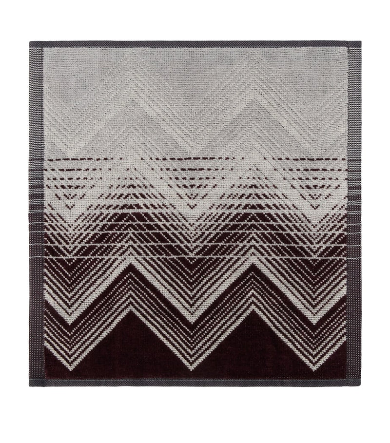 Missoni Home Marea facecloths set of 6 30cm - British product