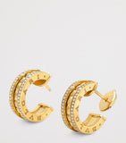 Bvlgari B.zero1 yellow gold diamond earrings - British product
