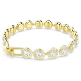 Swarovski gold tone plated crystal bracelet 16.5cm (British brand)