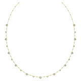Argos Swarovski Gold Tone Plated Imber Strandage Chain Necklace 80cm- Buy online at McGrocer