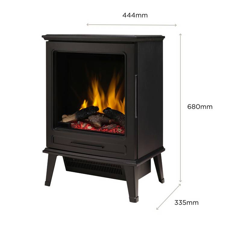 Dimplex Fernshaw electric stove 2kW black (British brand)