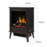Dimplex Fernshaw electric stove 2kW black (British brand)