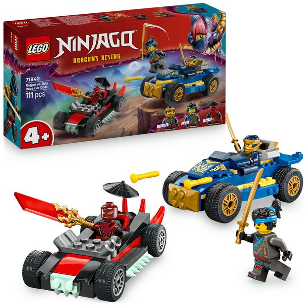 LEGO NINJAGO race car duel building toy 71840 - British product