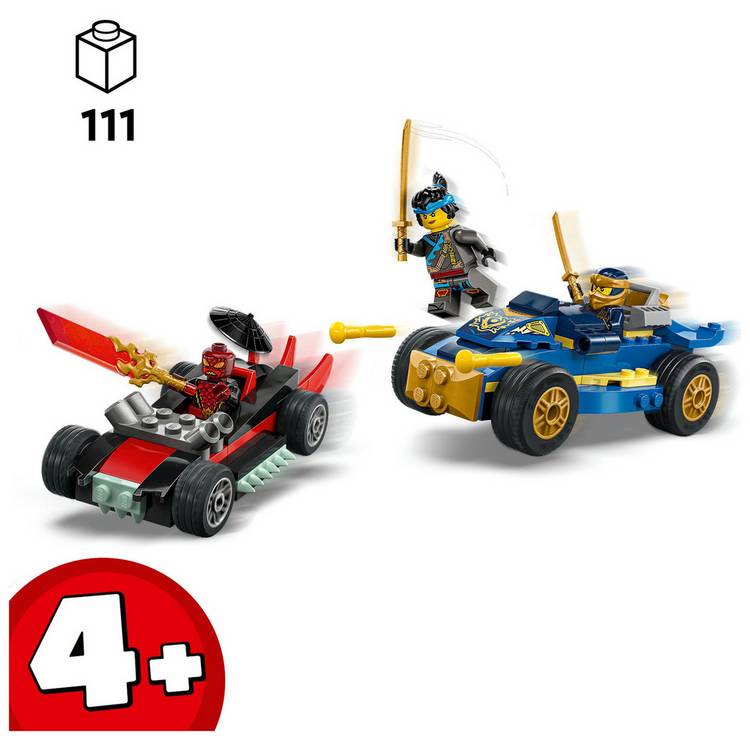 LEGO NINJAGO race car duel building toy 71840 - British product