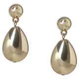 Liars & Lovers gold tone drop earrings - British product