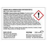 Fired Earth diffuser refill Darjeeling and Damask Rose 200ml - British product
