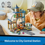 LEGO City Central Train Station 60469 752 pieces, UK version