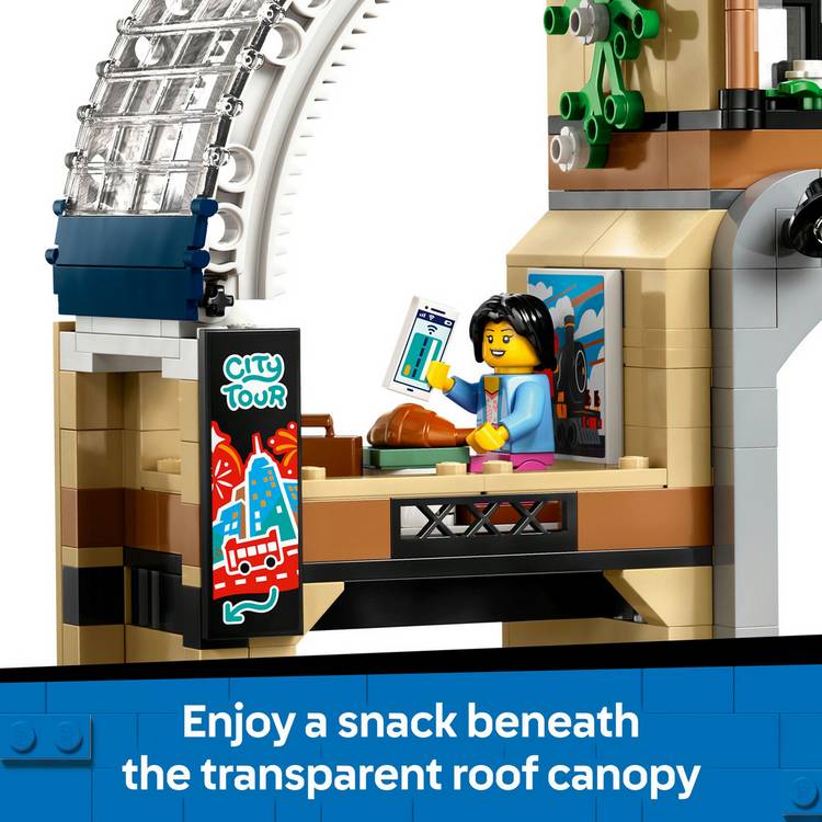 LEGO City Central Train Station 60469 752 pieces, UK version