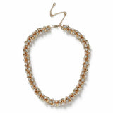 Argos Freedom Gold Tone Pearl Chain Necklace 45cm- Buy online at McGrocer