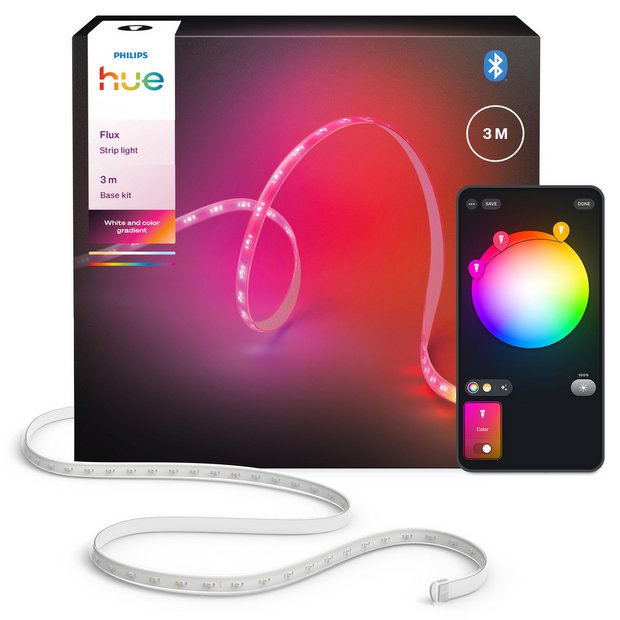 Philips Hue Vibrant Colour smart lightstrip 3m - British product