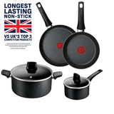 Argos Tefal Stone 4 Piece Aluminium Pan Set- Buy online at McGrocer