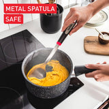 Tefal Stone 4 piece aluminium pan set with steamer (British brand)