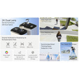 Tapo C246D dual-lens pan/tilt security camera, UK version