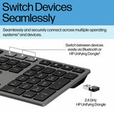 HP 720 wireless keyboard and mouse combo - British product